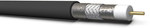 Коаксіальний кабель RG6 tc 690CU-PE зовнішній, жила 1.13, Trishield, (100м)